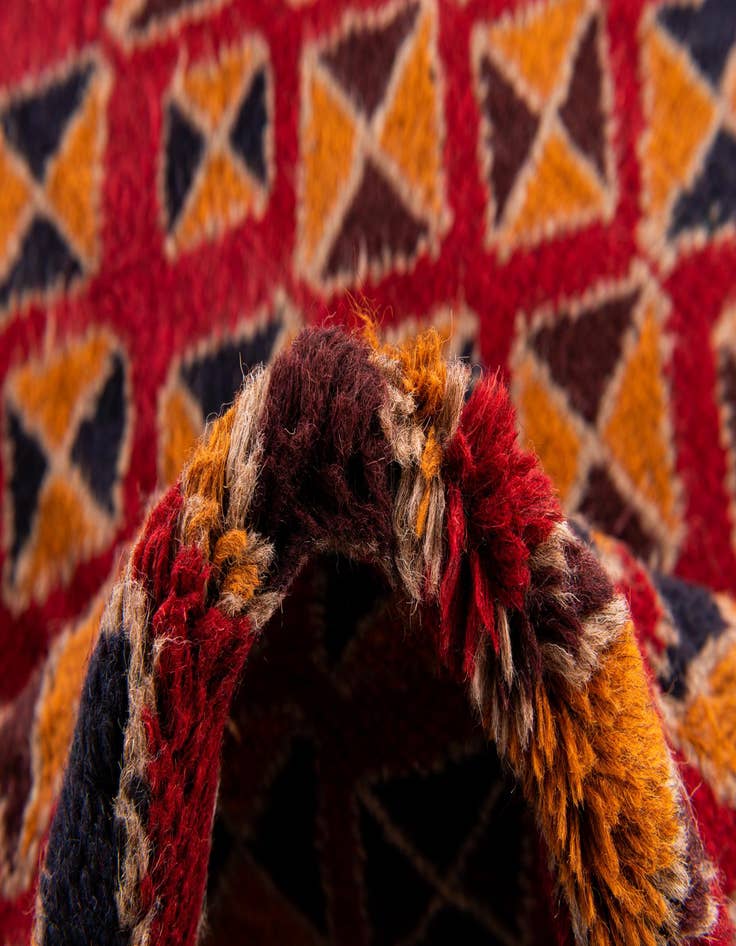 Detail image of 2' 10 x 4' 5  Hand Knotted Balouch Persian Wool Rug