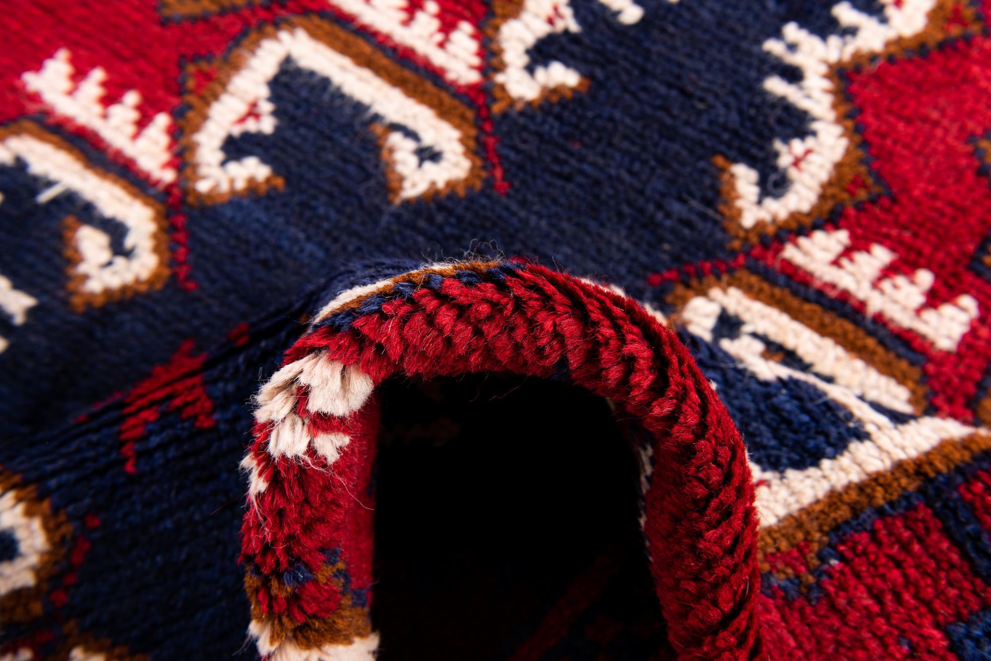 2' 9 x 4' 8 Hand Knotted Balouch Persian Wool Rug