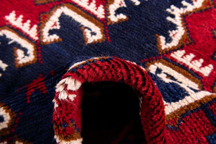 2' 9 x 4' 8 Hand Knotted Balouch Persian Wool Rug