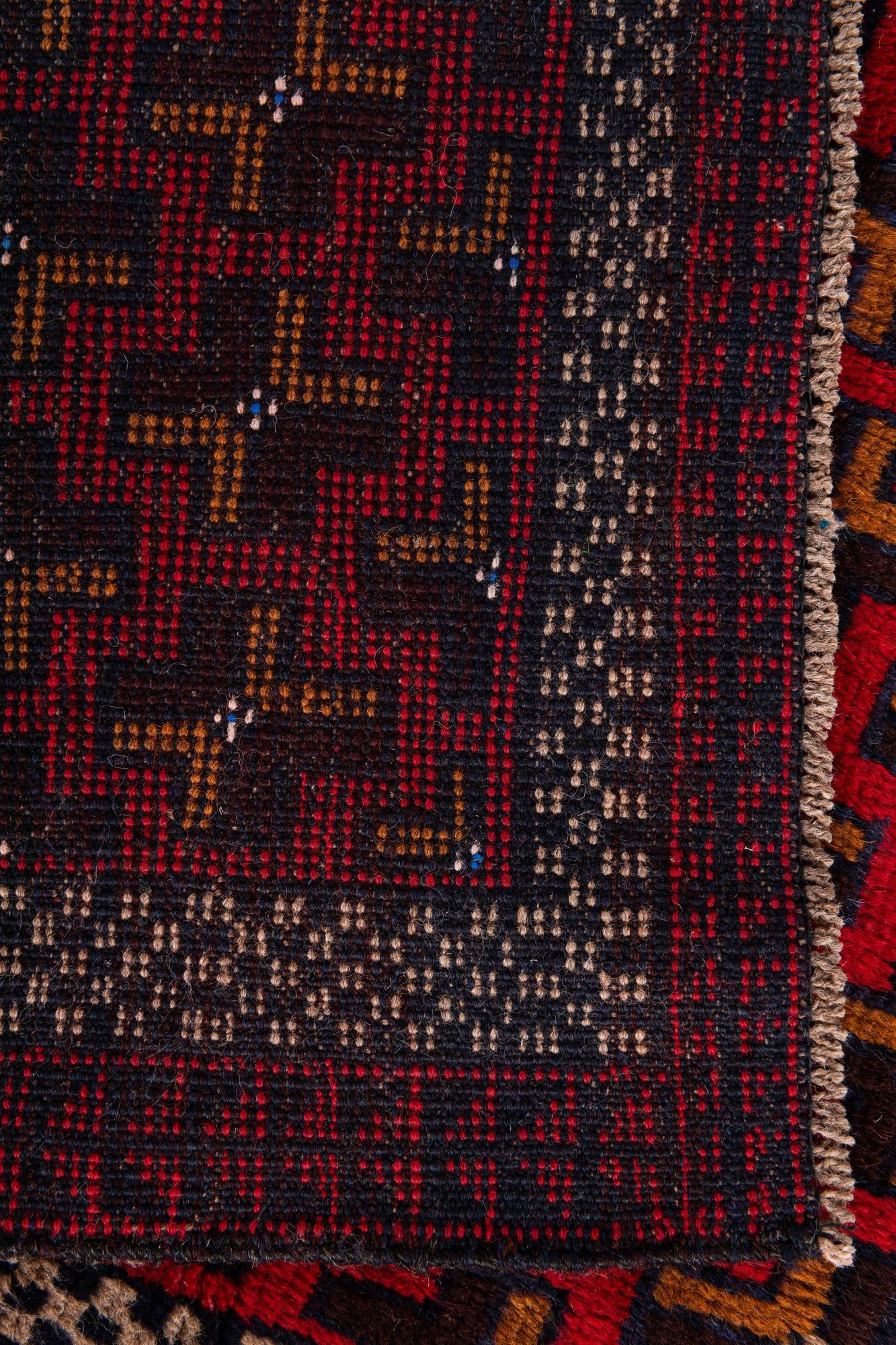 85cm x 140cm anudado a mano Balouch Alfombra Persa Lana
