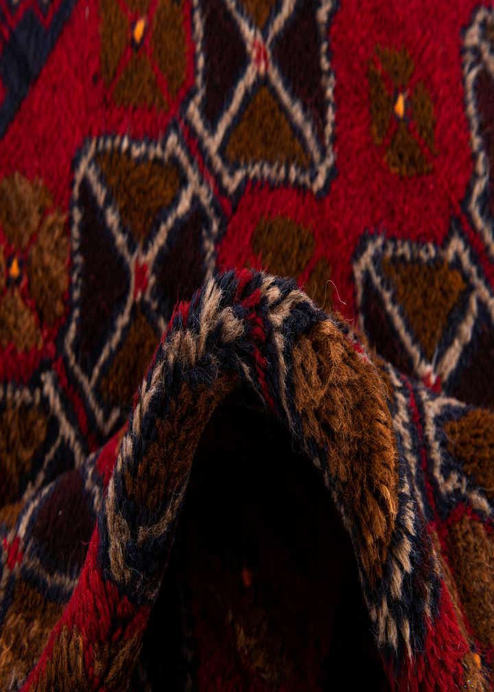 2' 10 x 4' 6 Hand Knotted Balouch Persian Wool Rug