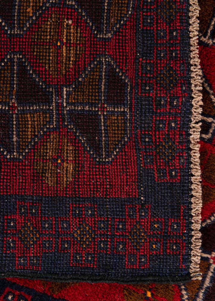 2' 10 x 4' 6 Hand Knotted Balouch Persian Wool Rug