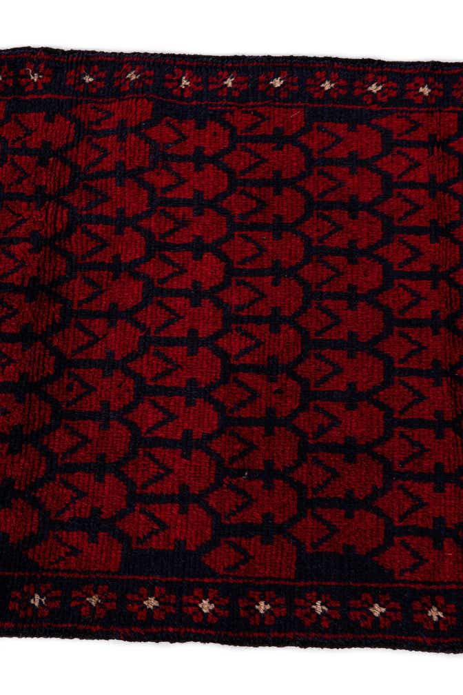 2' 11 x 4' 9 Hand Knotted Balouch Persian Wool Rug