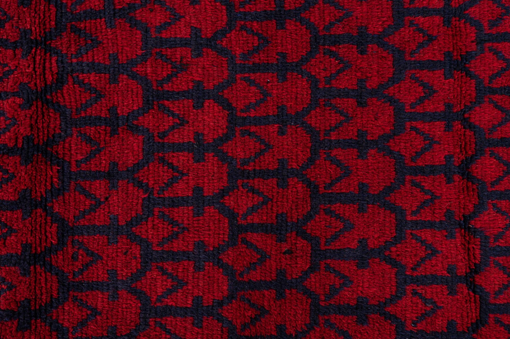 90cm x 145cm Hand Knotted Balouch Persian Wool Rug