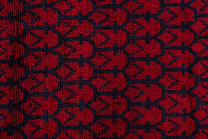 2' 11 x 4' 9 Hand Knotted Balouch Persian Wool Rug