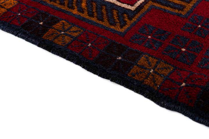 2' 9 x 4' 7 Hand Knotted Balouch Persian Wool Rug