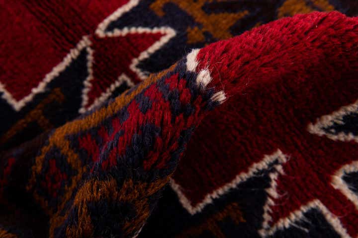 90cm x 135cm Hand Knotted Balouch Persian Wool Rug
