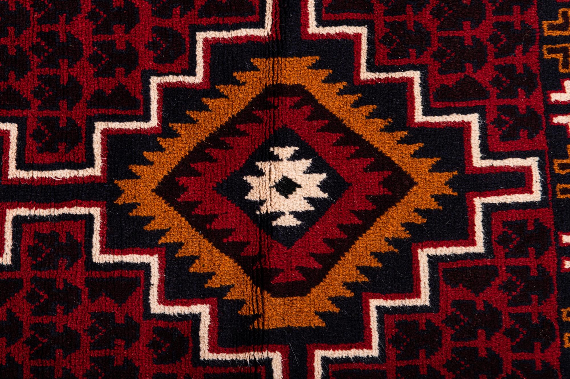 85cm x 145cm anudado a mano Balouch Alfombra Persa Lana