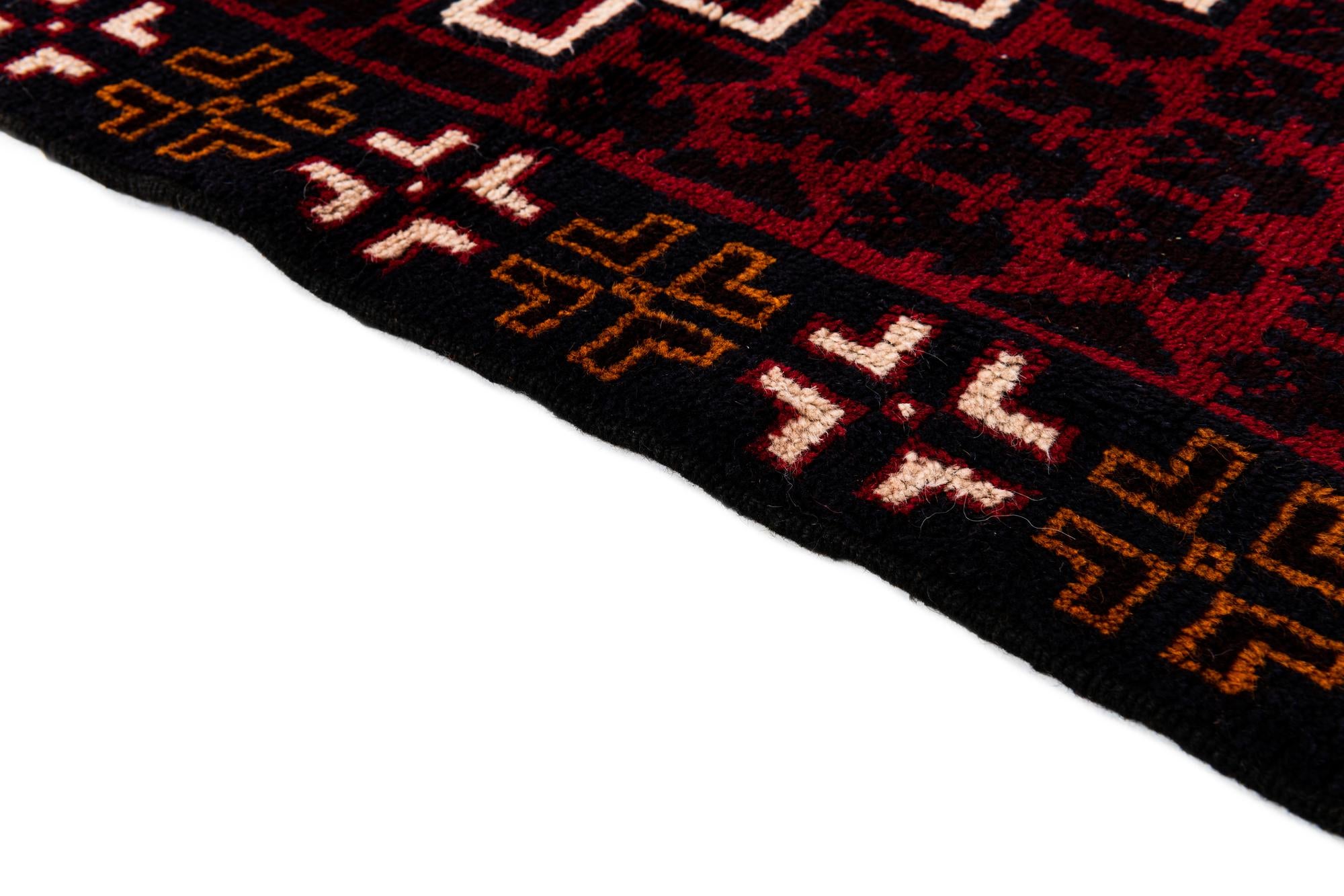 85cm x 145cm anudado a mano Balouch Alfombra Persa Lana