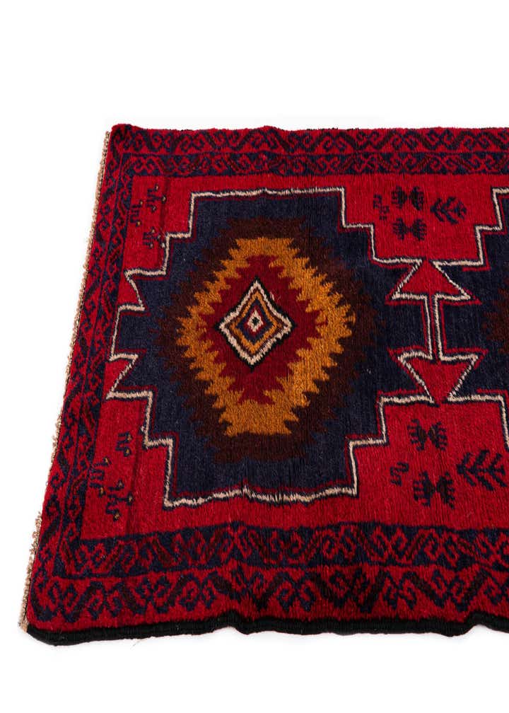 2' 10 x 4' 10 Hand Knotted Balouch Persian Wool Rug