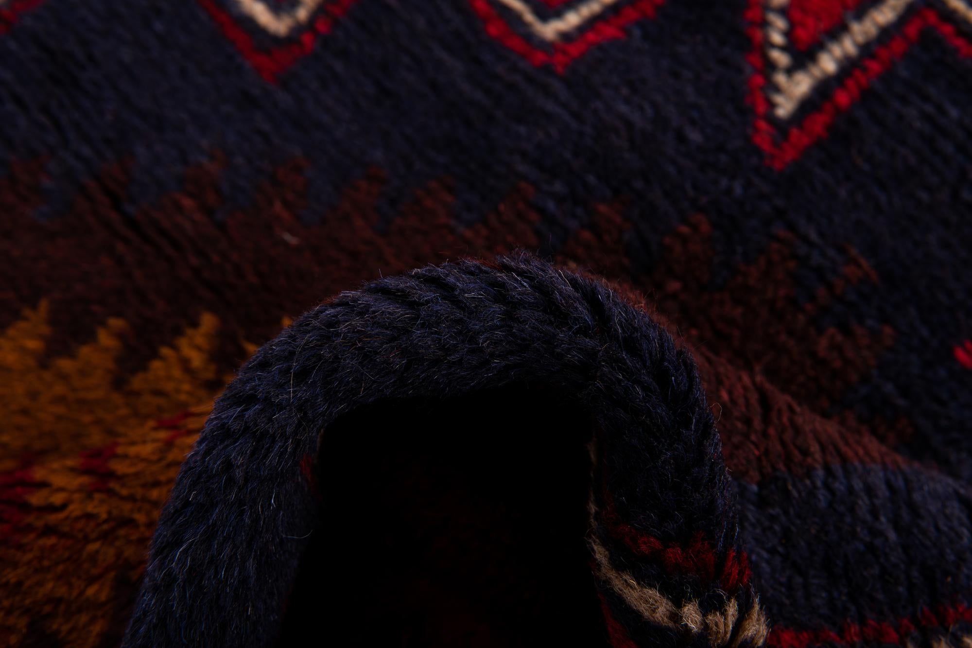 2' 10 x 4' 10 Hand Knotted Balouch Persian Wool Rug