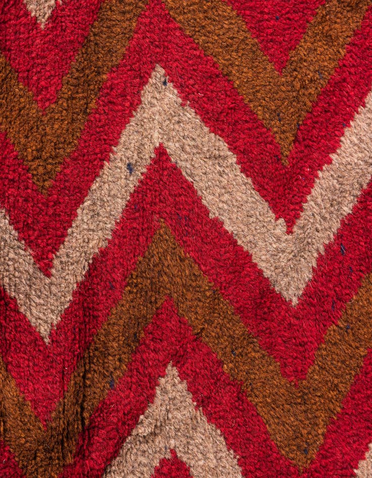 Detail image of 2' 9 x 4' 7  Hand Knotted Balouch Persian Wool Rug