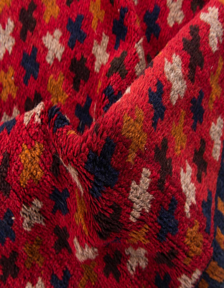Detail image of 3' x 4' 5  Hand Knotted Balouch Persian Wool Rug