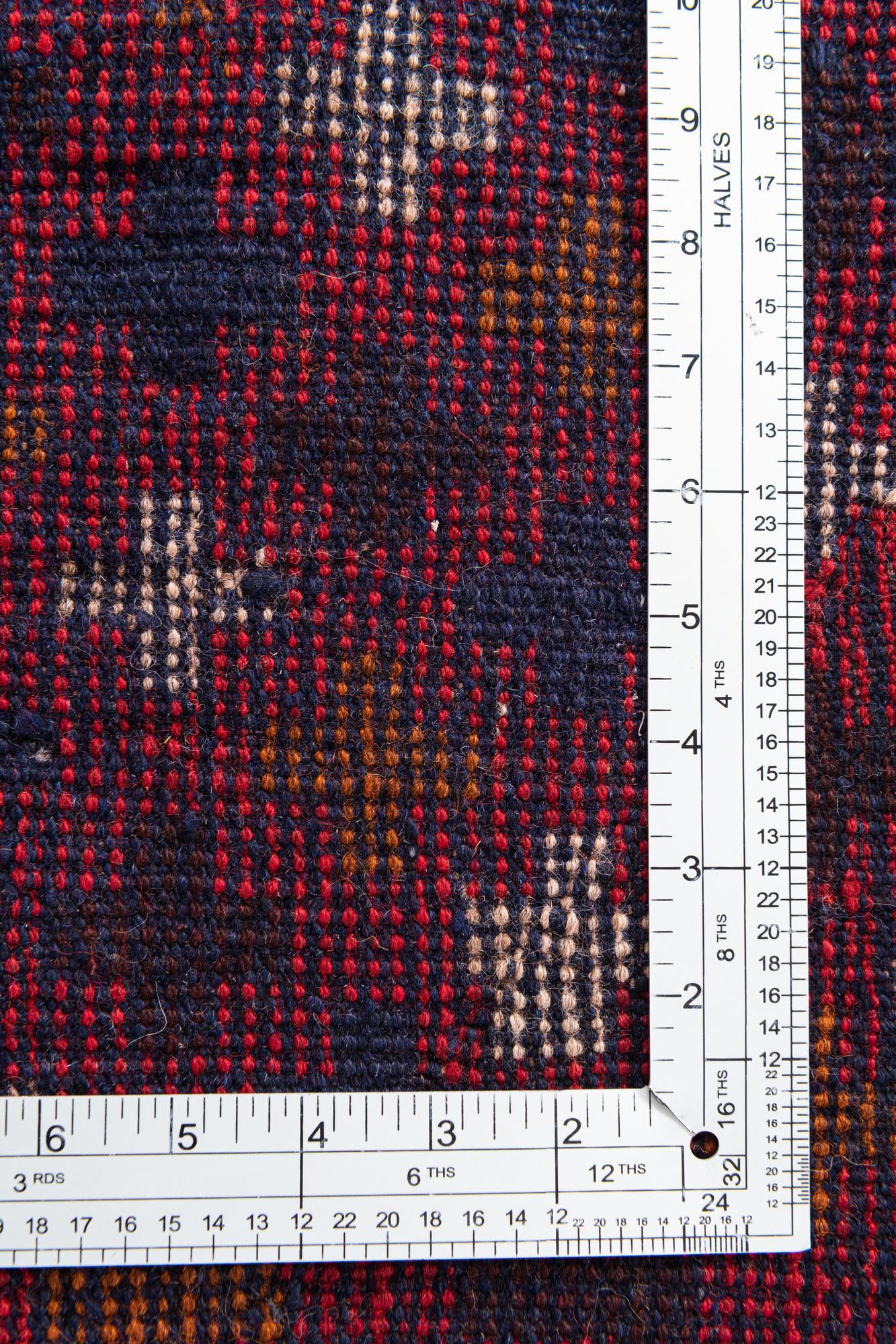 3' x 4' 5 Hand Knotted Balouch Persian Wool Rug