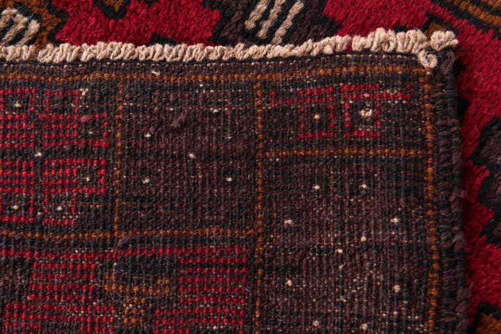 2' 10 x 4' 6 Hand Knotted Balouch Persian Wool Rug