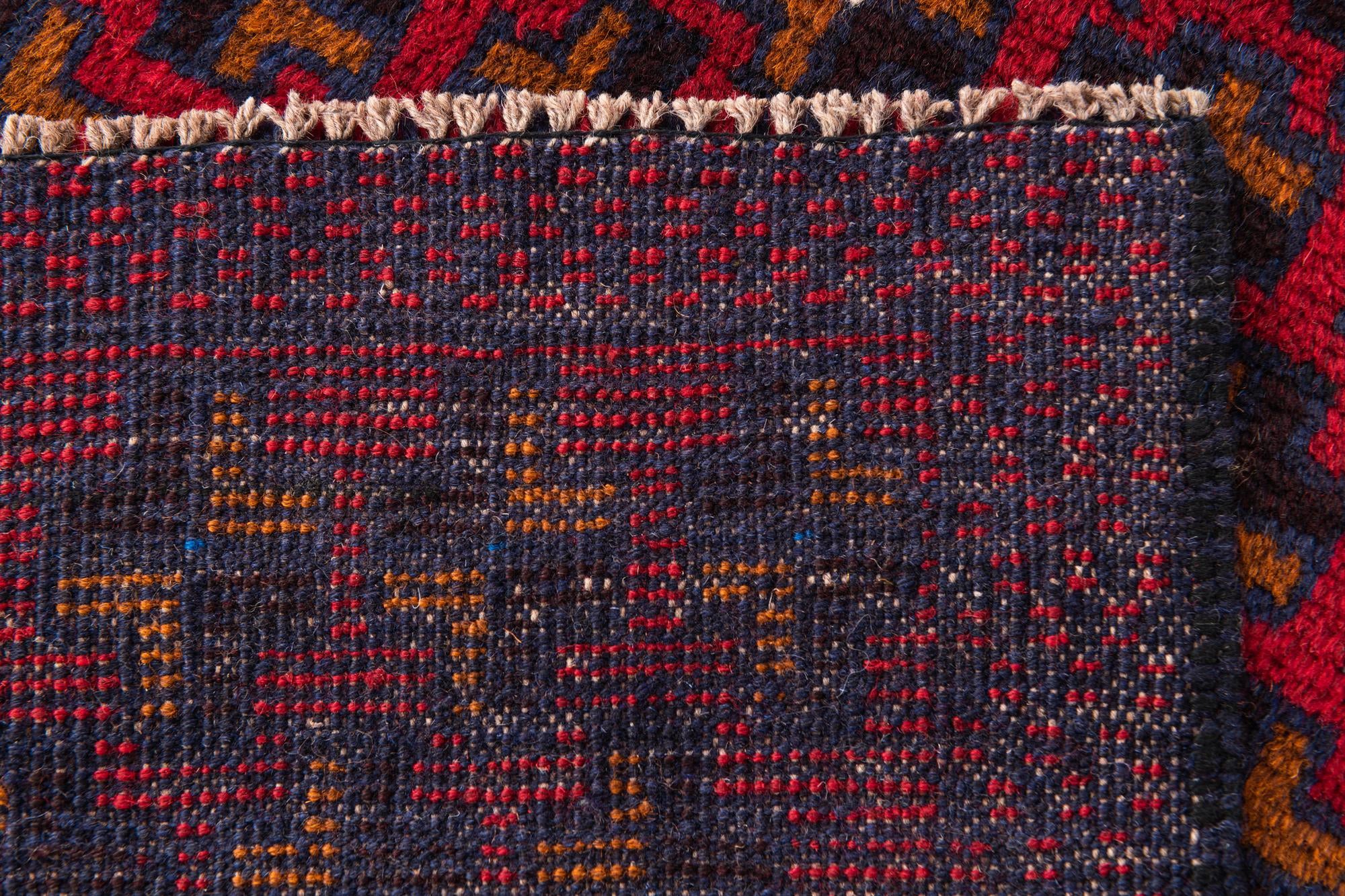 2' 10 x 4' 5 Hand Knotted Balouch Persian Wool Rug