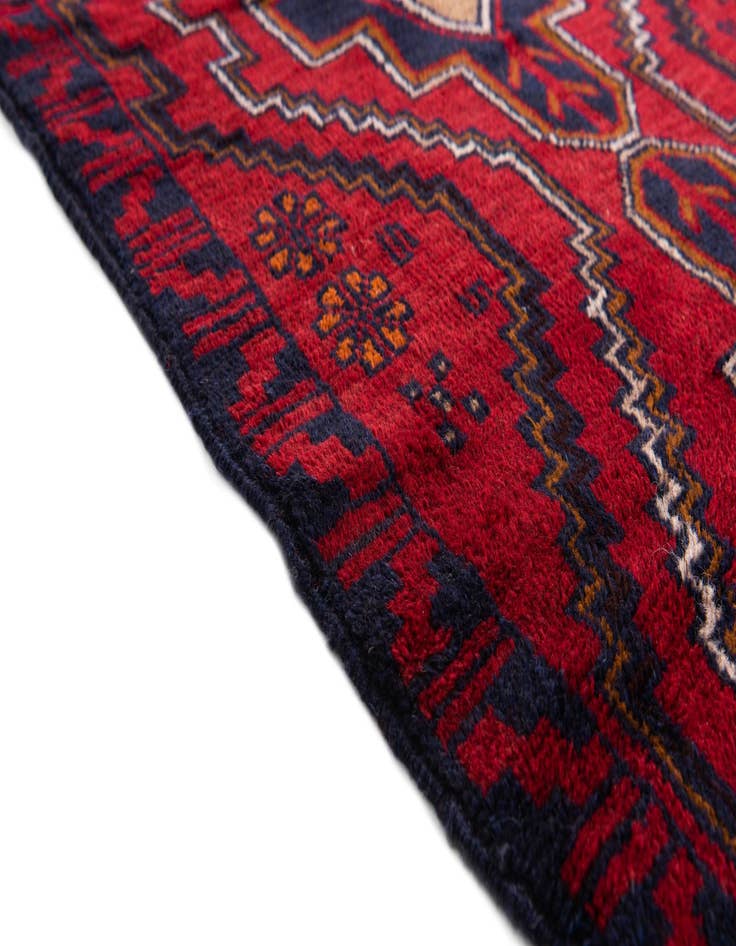 Detail image of 2' 9 x 4' 8  Hand Knotted Balouch Persian Wool Rug