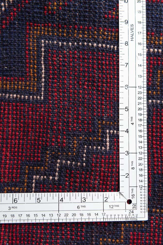 2' 9 x 4' 8 Hand Knotted Balouch Persian Wool Rug