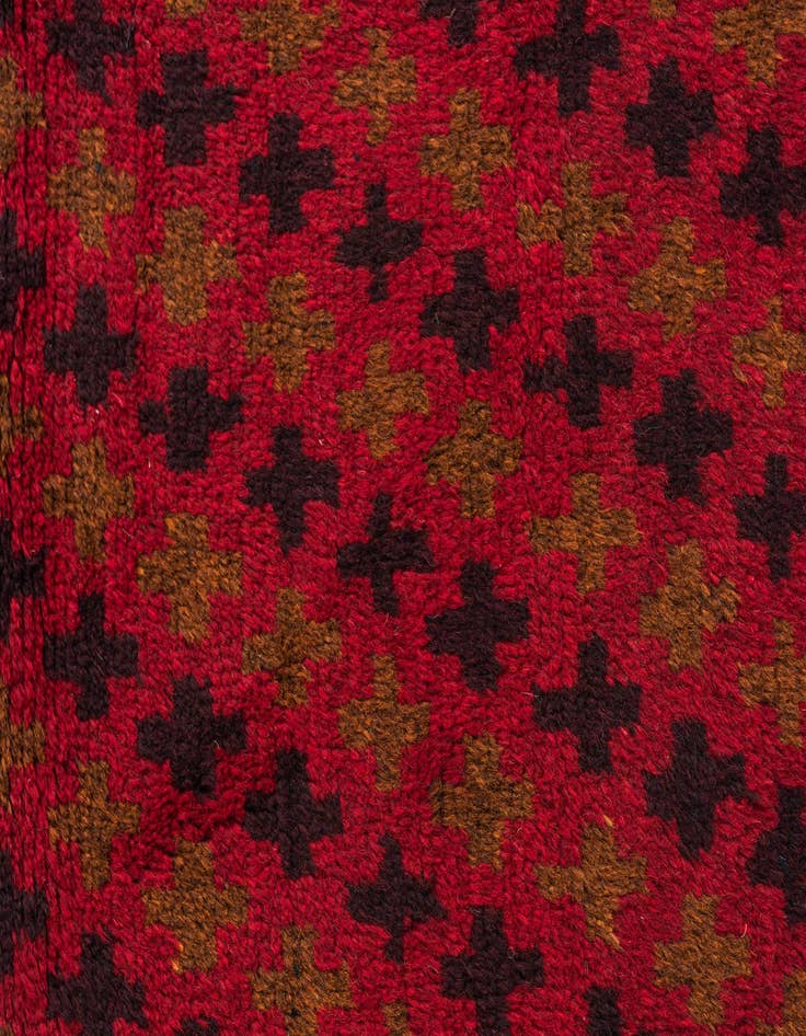 Detail image of 2' 9 x 4' 8  Hand Knotted Balouch Persian Wool Rug