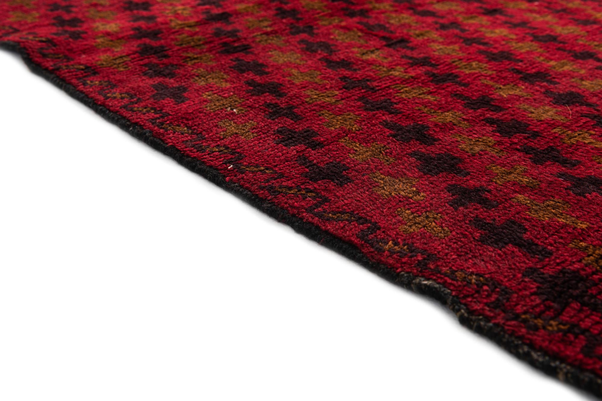 2' 9 x 4' 8 Hand Knotted Balouch Persian Wool Rug