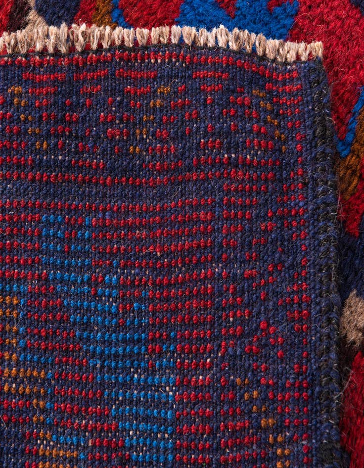 Detail image of 2' 10 x 4' 8  Hand Knotted Balouch Persian Wool Rug