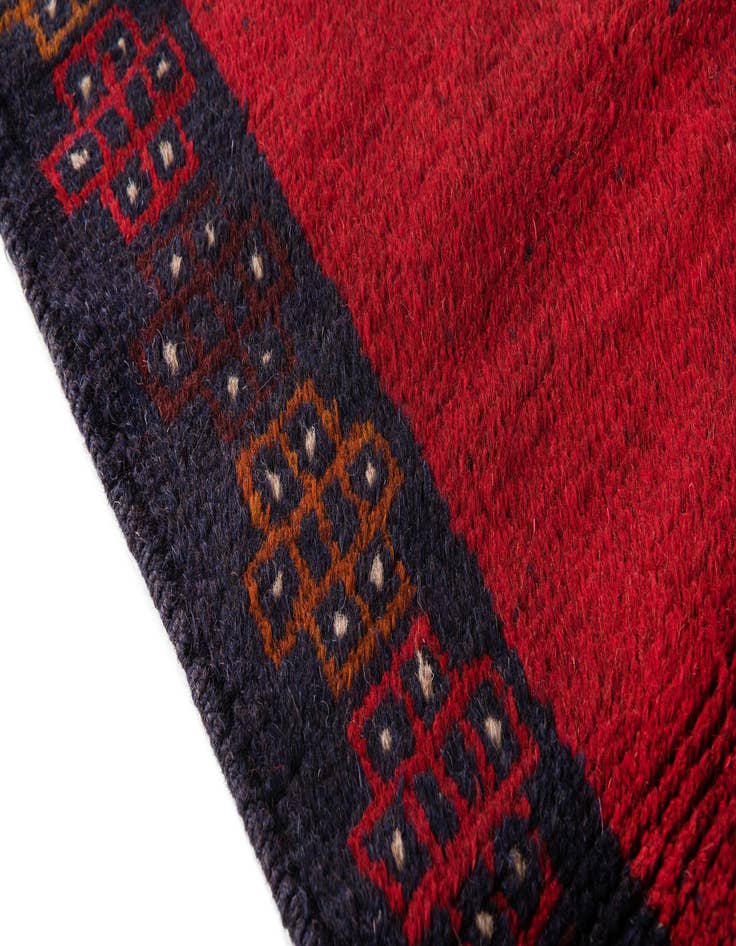 Detail image of 2' 10 x 4' 9  Hand Knotted Balouch Persian Wool Rug