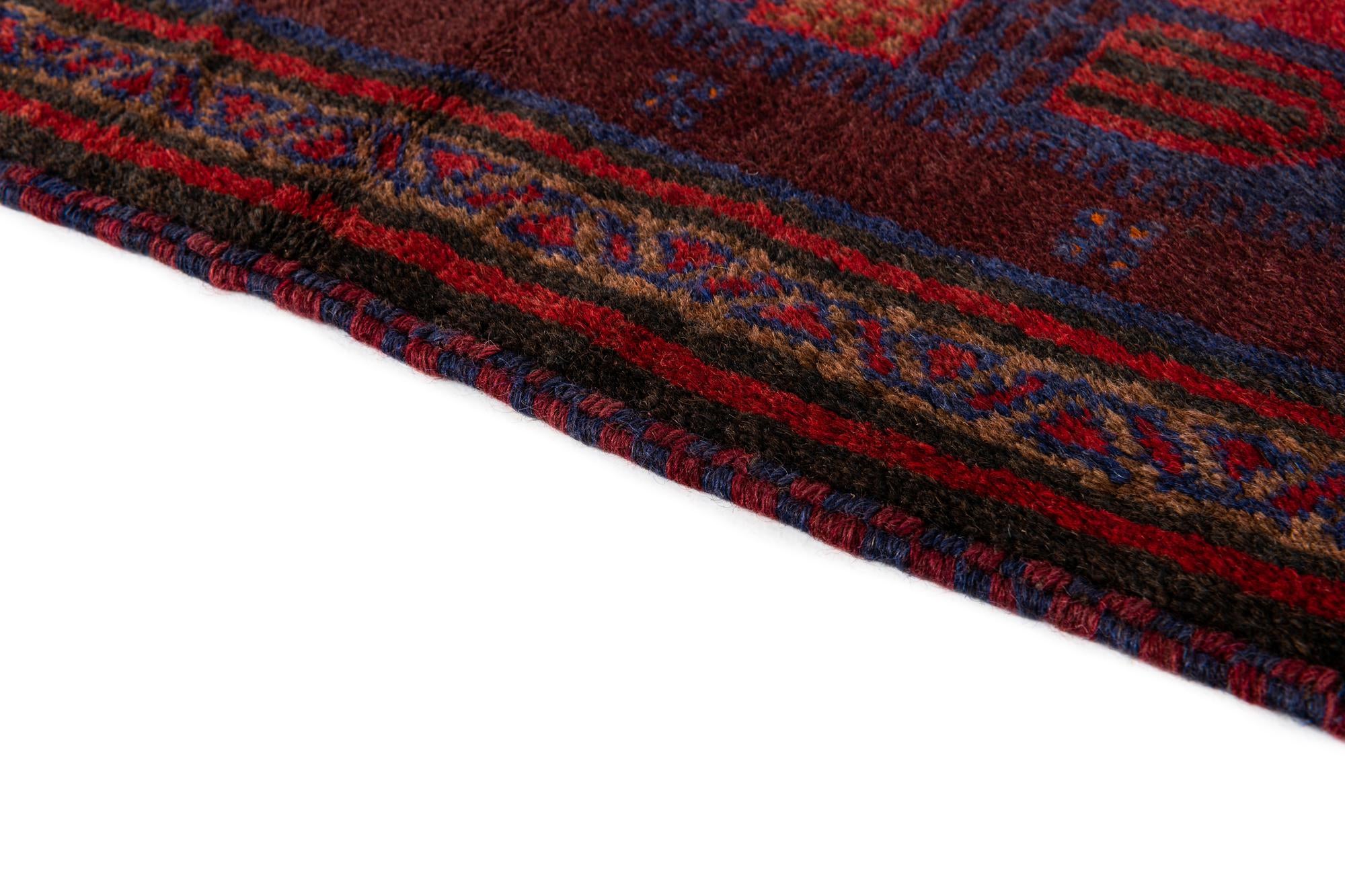 2' 10 x 4' 8 Hand Knotted Balouch Persian Wool Rug