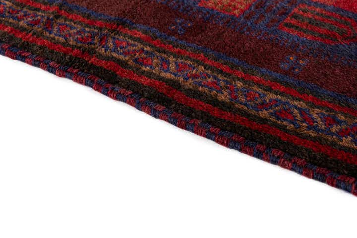 2' 10 x 4' 8 Hand Knotted Balouch Persian Wool Rug