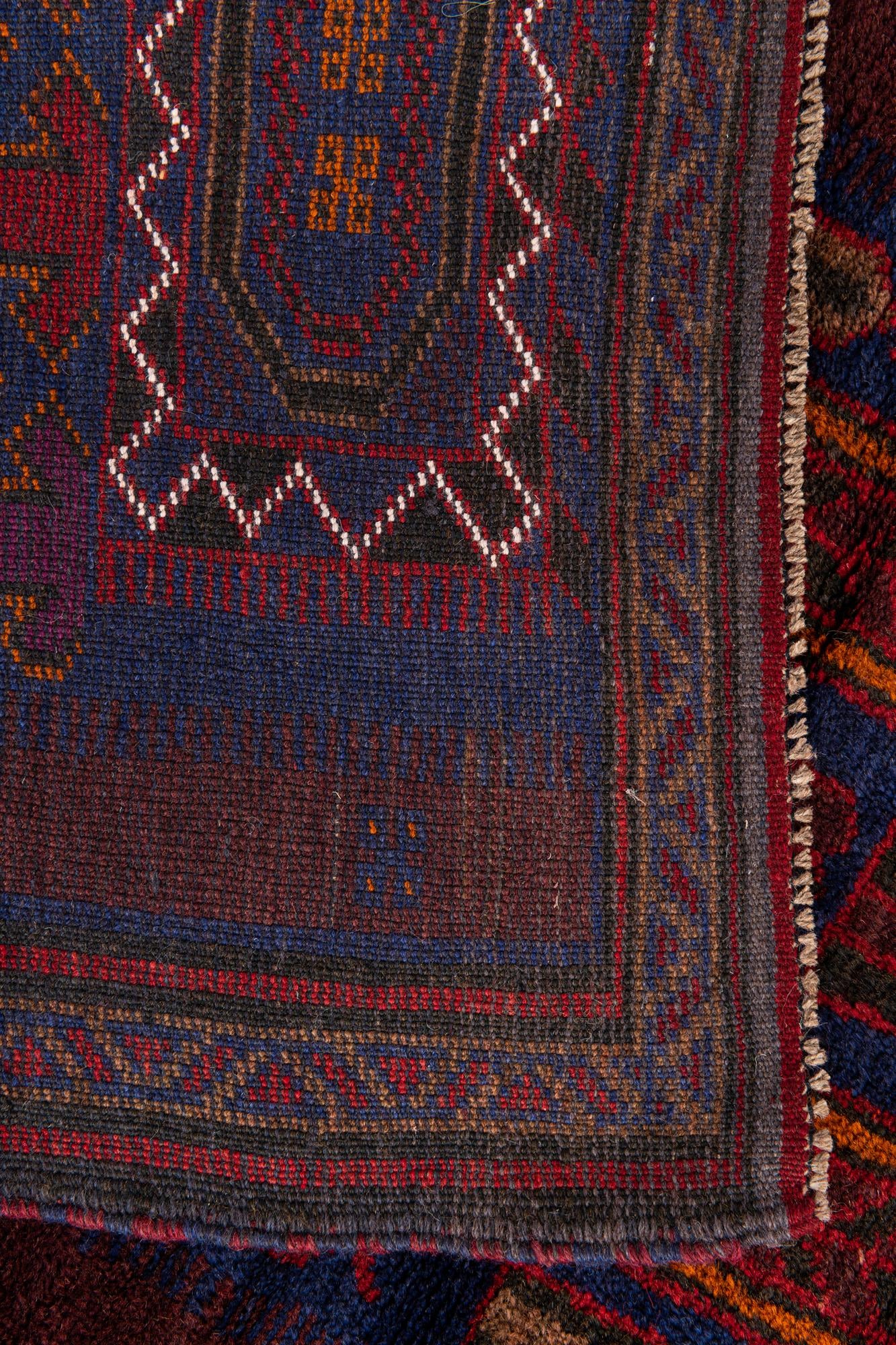 2' 10 x 4' 8 Hand Knotted Balouch Persian Wool Rug