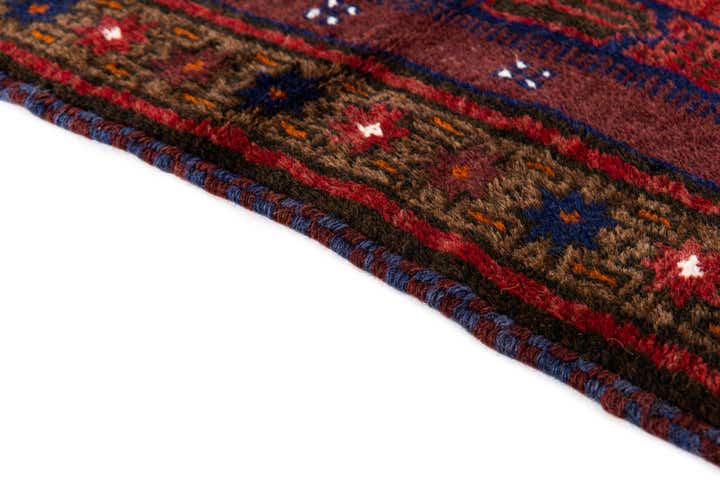 2' 10 x 4' 10 Hand Knotted Balouch Persian Wool Rug