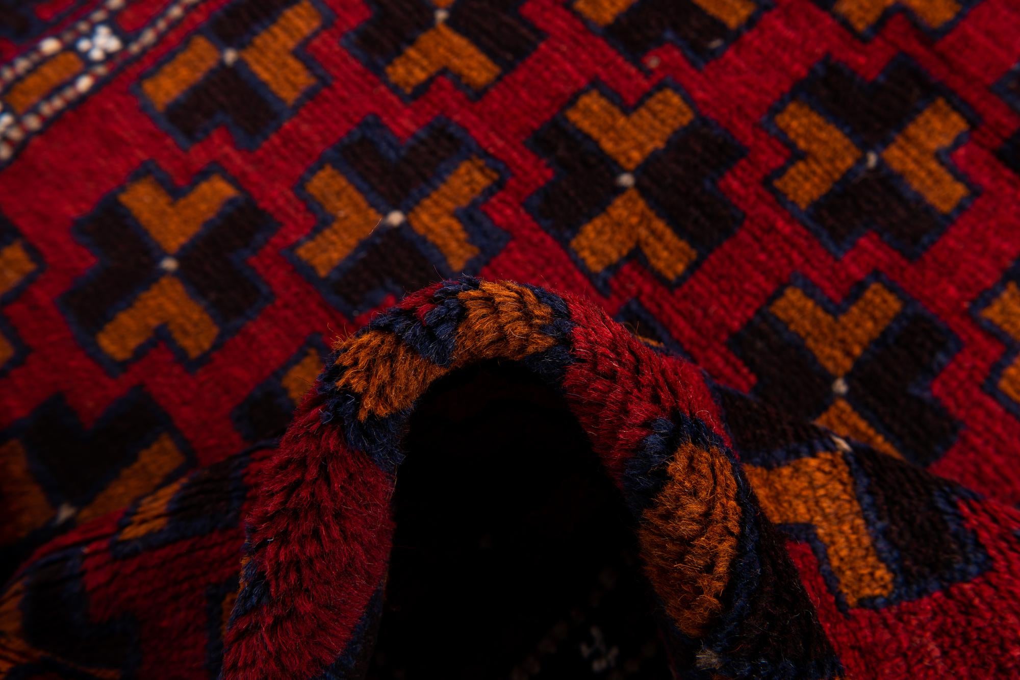 2' 10 x 4' 7 Hand Knotted Balouch Persian Wool Rug