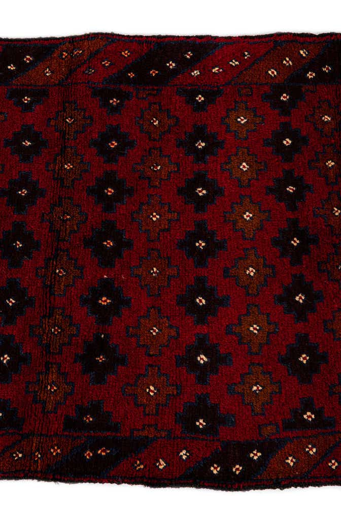 2' 10 x 4' 6 Hand Knotted Balouch Persian Wool Rug