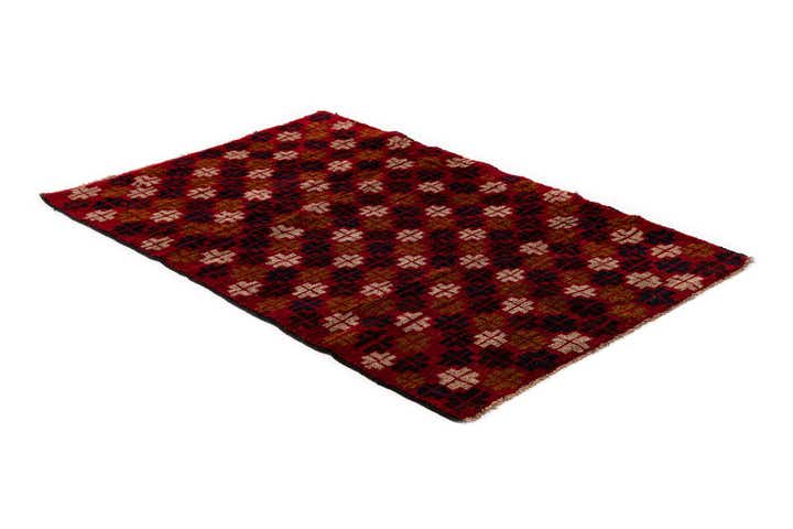 2' 11 x 4' 5 Hand Knotted Balouch Persian Wool Rug