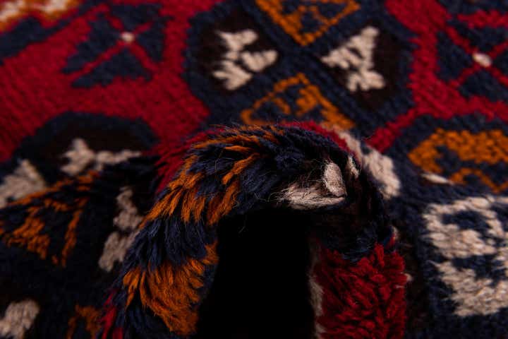 2' 11 x 4' 7 Hand Knotted Balouch Persian Wool Rug