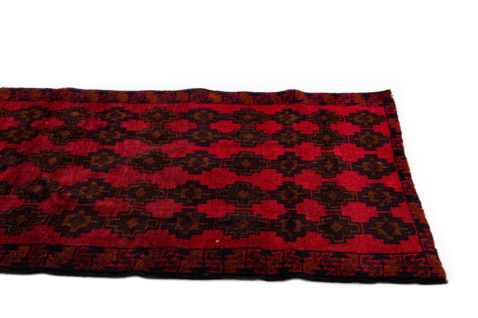 2' 10 x 4' 8 Hand Knotted Balouch Persian Wool Rug