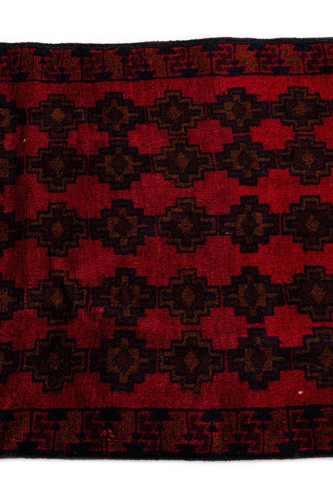 2' 10 x 4' 8 Hand Knotted Balouch Persian Wool Rug