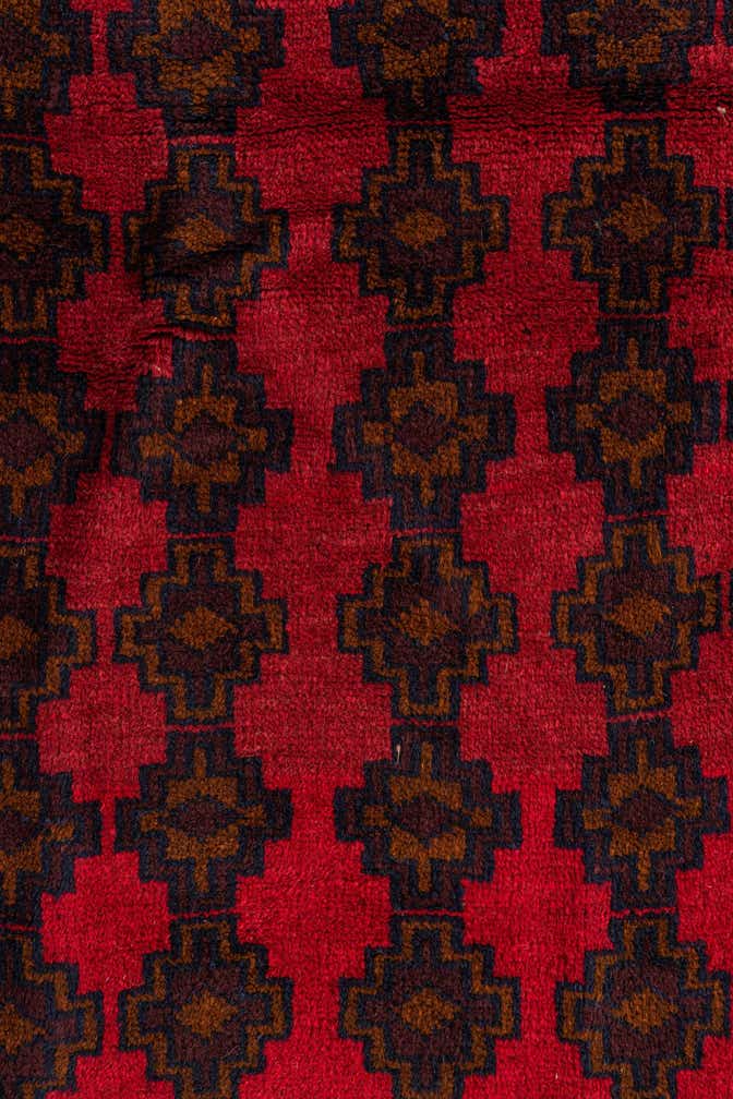 2' 10 x 4' 8 Hand Knotted Balouch Persian Wool Rug