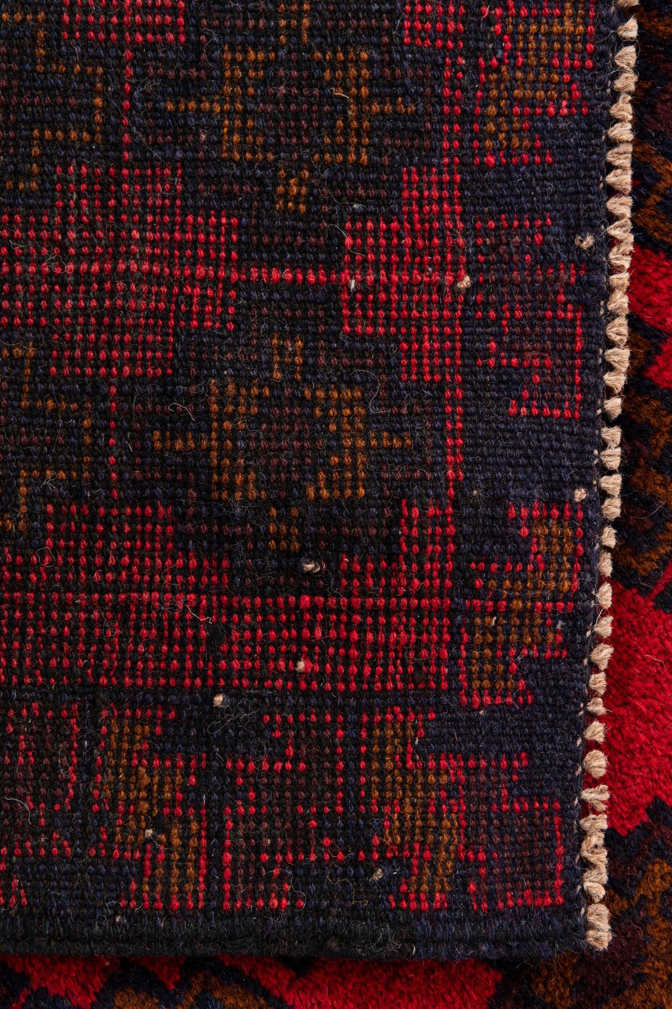 2' 10 x 4' 8 Hand Knotted Balouch Persian Wool Rug