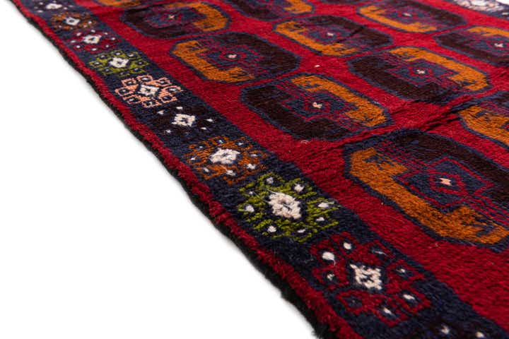 2' 9 x 4' 10 Hand Knotted Balouch Persian Wool Rug