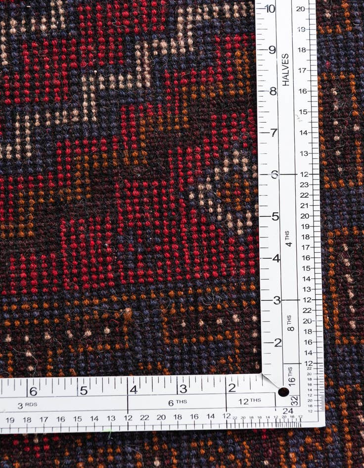 Detail image of 2' 10 x 4' 6  Hand Knotted Balouch Persian Wool Rug