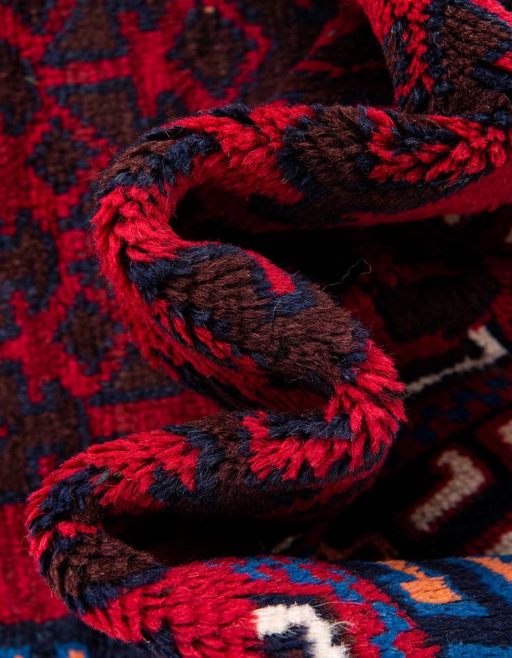 Detail image of 2' 10 x 4' 8  Hand Knotted Balouch Persian Wool Rug