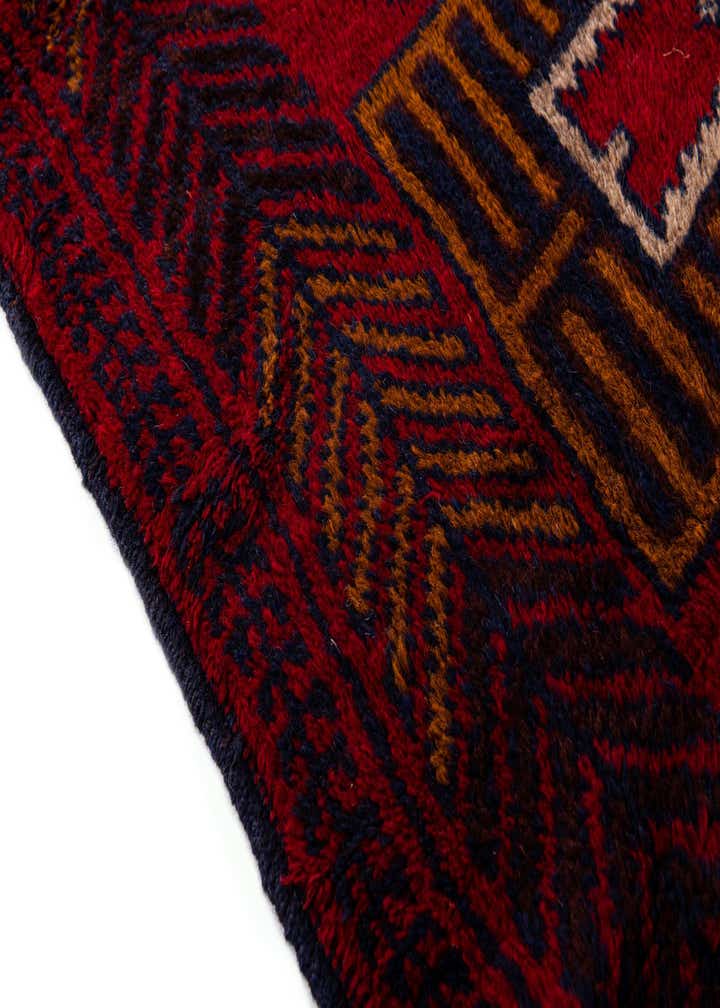 2' 10 x 4' 7 Hand Knotted Balouch Persian Wool Rug
