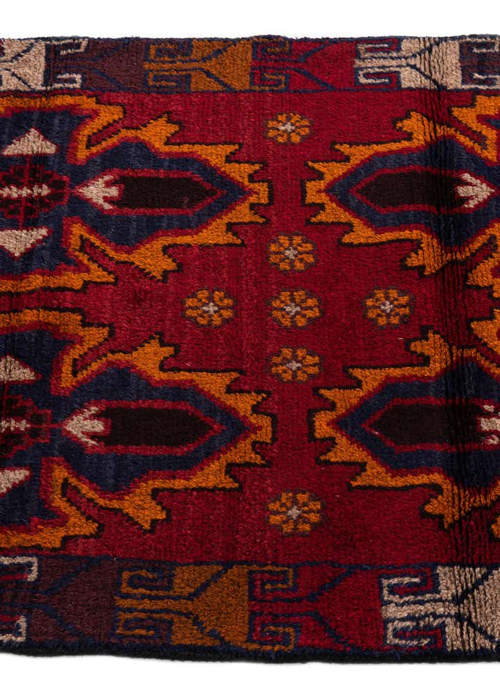 2' 10 x 4' 8 Hand Knotted Balouch Persian Wool Rug