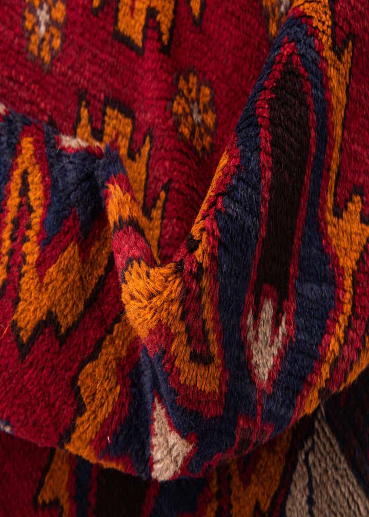 2' 10 x 4' 8 Hand Knotted Balouch Persian Wool Rug