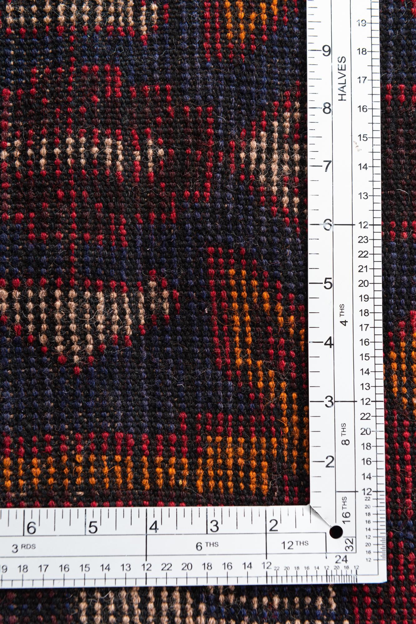 2' 10 x 4' 8 Hand Knotted Balouch Persian Wool Rug