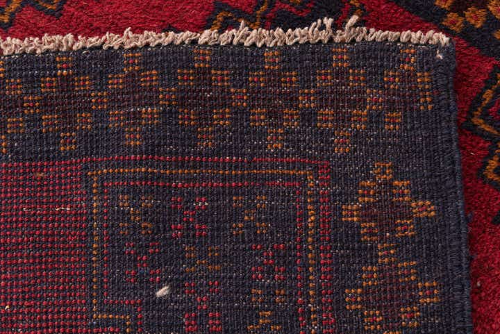 3' x 4' 6 Hand Knotted Balouch Persian Wool Rug