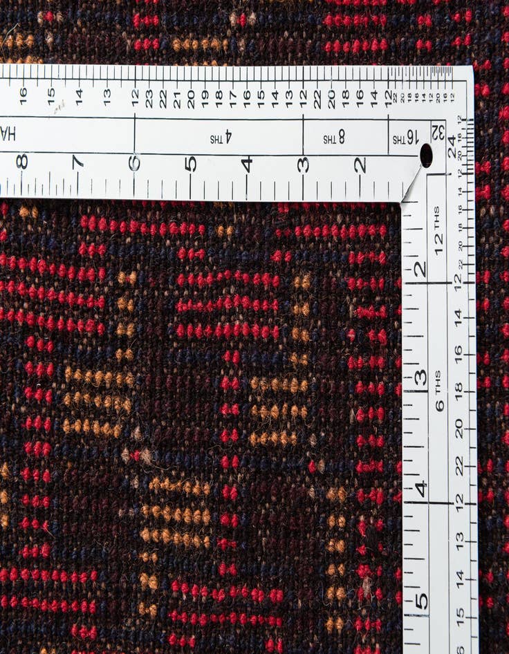 Detail image of 2' 10 x 4' 6 Hand Knotted Balouch Persian Wool Rug