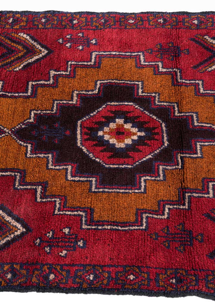 2' 10 x 4' 5 Hand Knotted Balouch Persian Wool Rug