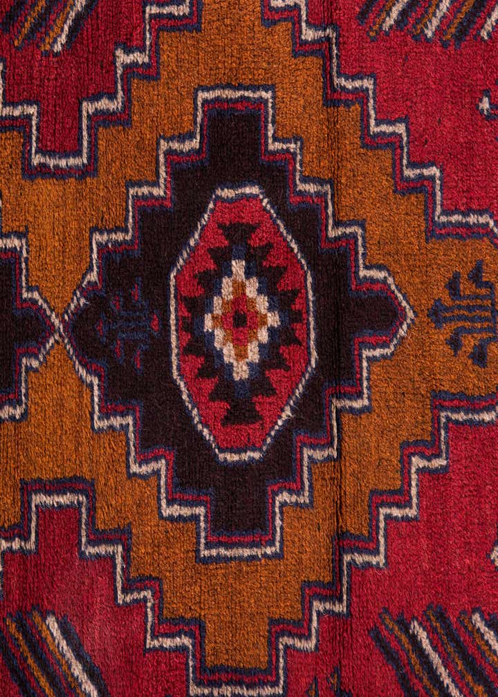 2' 10 x 4' 5 Hand Knotted Balouch Persian Wool Rug