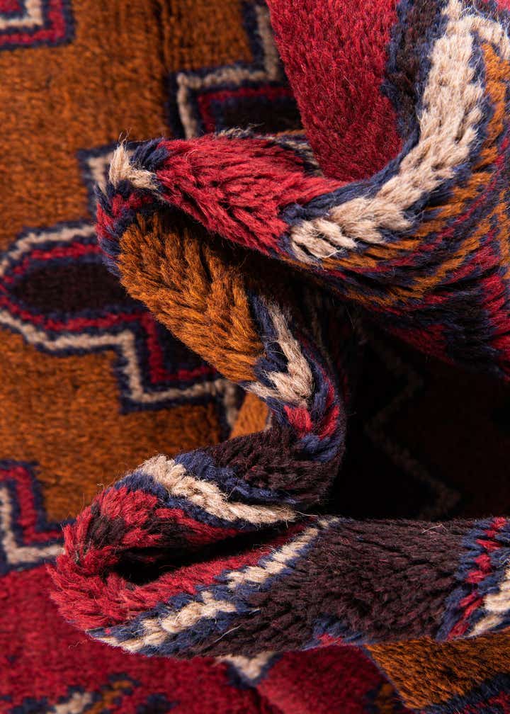 2' 10 x 4' 5 Hand Knotted Balouch Persian Wool Rug